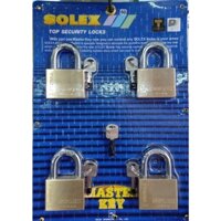 Khóa Solex R60 Bộ 4 Chìa Chủ - Made in Thailand