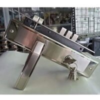 Khoá tay gạt Bosca chính hãng mã 22i lắp cho cửa sắt lớn 4 cánh
