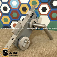 Khoá Tay Gạt Cửa Gỗ Yale YTL-061 US32D Có Chìa  Không Chìa - Vệ Sinh Không Chìa