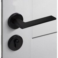 Khóa tay gạt gắn cửa gỗ kiểu dáng đơn giản 019