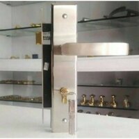 Khóa tay gạt  inox Huy hoàng SS8510