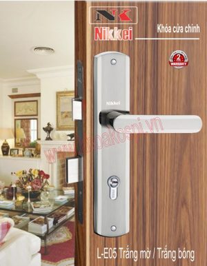 Khóa tay gạt inox Nikkei L- E05