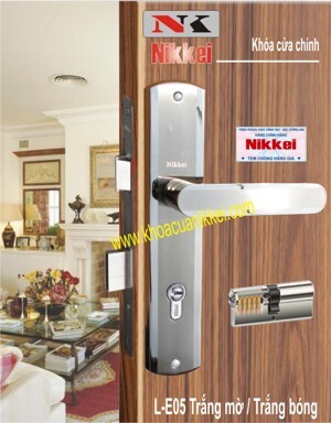 Khóa tay gạt inox Nikkei L- E05