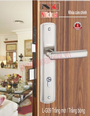 Khóa tay gạt inox Nikkei L- G09