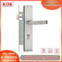Khóa tay gạt KOK khóa cửa gỗ chất liệu INOX cứng cáp bảo hành 6 tháng