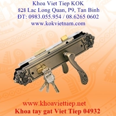 Khóa tay gạt Việt Tiệp 04932