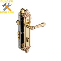 KHÓA TAY NẮM ĐỒNG THAU HC 8526 SSHA Thân Inox, Ổ Abus ( cửa chính)