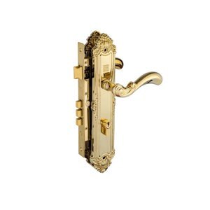 Khóa tay nắm HC 8529 mạ vàng PVD
