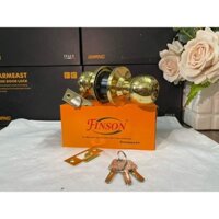 Khóa tay nắm tròn FINSON dành cho cửa gỗ và cửa nhôm kính