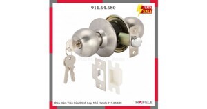 Khóa tay nắm tròn Hafele 911.64.680