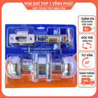 Khoá tay nắm tròn , Khóa đấm Việt Tiệp 04206, khóa đấm