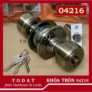 Khóa tay nắm tròn Việt Tiệp 04216