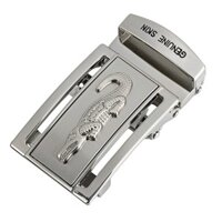 Khóa thắt lưng nam, khóa lăn, khóa tự động không răng, đầu thắt lưng không lỗ, không khe, đầu thắt lưng quần rộng 3.8cm