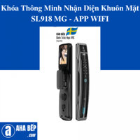 Khoá Thông Minh Nhận Diện Khuôn Mặt Demax SL918 AC - APP WFI - Hàng Chính Hãng