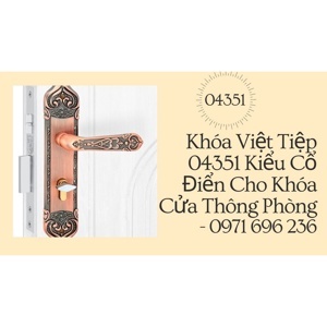 Khoá thông phòng hợp kim Việt Tiệp 04351
