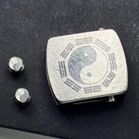 Khóa Titan Nguyên Chất 00516P 99 Con Lăn Khóa Tự Động Thắt Lưng Nylon Bé Trai Đai Ngoài Trời Titan Cường Lực Cao Không Gây Dị Ứng