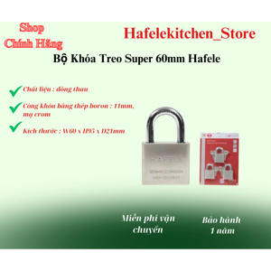 Khóa treo Boron MK Hafele S603 482.01.947