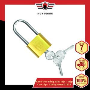 Khóa treo đồng bấm càng dài Việt Tiệp 01524