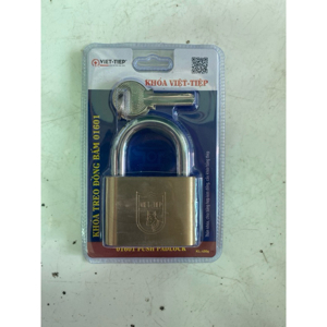 Khóa treo đồng bấm Việt Tiệp 01601