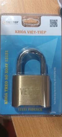 Khóa treo số Việt Tiệp 13151