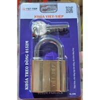 Khóa treo Việt Tiệp 0152M - (5 phân dính chìa) chính hãng 100% (khóa mới rút được chìa)