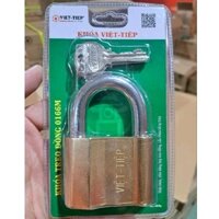 Khóa treo Việt - Tiệp 0166M (6,6 phân dính chìa) chính hãng 100% (khóa mới rút được chìa)