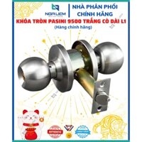 Khóa Tròn Pasini 9500 Trắng Cò Ngắn, Cò Dài – Chống Rỉ (Inox 304)