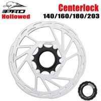 Khóa Trung Tâm Phanh Đĩa Xe Đạp Cánh Quạt Tản Nhiệt Miếng Lót Rỗng Centerlock 140 / 160 / 180 / 203mm Mtb Xe Đạp Đường Bộ Cánh Quạt Phanh Thủy Lực