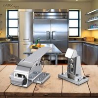 Khóa tủ đông tông màu bạc tinh tế với cơ chế đóng cửa đáng tin cậy