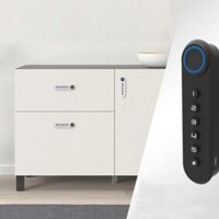 Khóa tủ gỗ vân tay và mật mã cao cấp YLF021