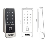 KHÓA TỦ LOCKER GSL-A72