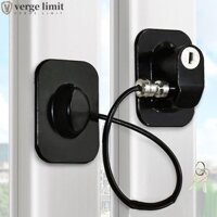 Khóa tủ ngăn kéo VERGE LIMIT, Khóa an toàn cho bé mật khẩu có thể điều chỉnh sáng tạo, Nút chặn cửa sổ Khóa tủ lạnh bằng nhựa 4 chữ số tự dính