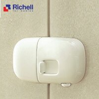 Khóa tủ tự động thông minh Richell bảo vệ an toàn cho bé - RC98184 - khoa ngan keo tu tự động nhựa PP cao cấp