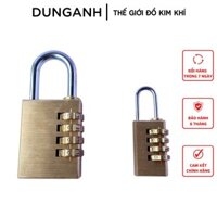 Khóa vali - Kim Khí Dung Anh Ổ khóa đồng mật khẩu chống trộm  khóa tủ, vali, khóa đa năng