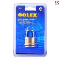 Khóa vali Solex SL110 Thân Đồng 25mm - MSOFT