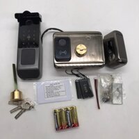 KHOÁ VÂN TAY 2 MẶT LẮP CHO CỬA SẮT, CỬA GỖ, DÙNG APP TTLock - Quản lý người dùng trên điện thoại.