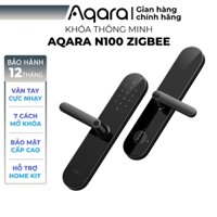 Khóa vân tay Aqara N100 Zigbee bản Quốc Tế ZNMS16LM - 7 cách Mở khóa, Tương thích HomeKit, Lõi bảo mật cao, BH 12 tháng