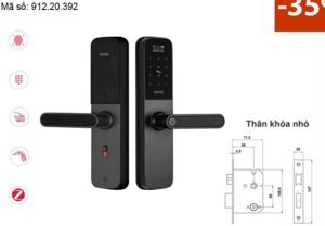 Khóa vân tay BAUMA BM610 912.20.392