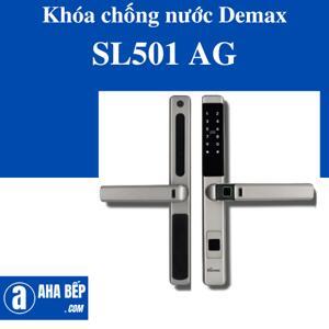 Khóa vân tay chống nước cửa nhôm Demax SL501 AG