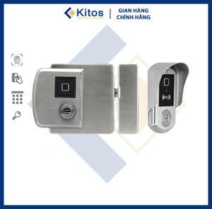 Khoá vân tay cửa cổng hai chiều Kitos DL02 Pro