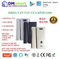 Khóa vân tay cửa kính G200 Azsmart- Có app, remote