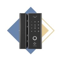 Khóa vân tay cửa kính Kitos KT-GL80 đen thủy lực cao cấp, hàng chính hãng, Bảo Hành 2 năm