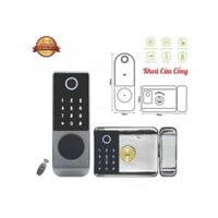 Khóa vân tay cửa Sắt Kassler KL579-I-APP