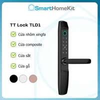 Khóa vân tay cửa sắt, nhôm TTLock TLD1 Smart lock - Kết nối Bluetooth, Điều khiển qua App TTLock