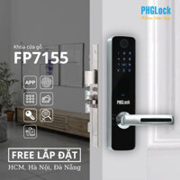 Khóa Vân Tay FP7155 Tích Hợp Thẻ Từ, Mật Mã, Chìa Khóa Cơ, Đảm Bảo An Toàn Cho Gia Đình