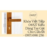 Khóa Việt Tiệp 04827 Kiểu Dáng Tay Gạt Cho Cửa Đi - Khoa Viet Tiep 04827