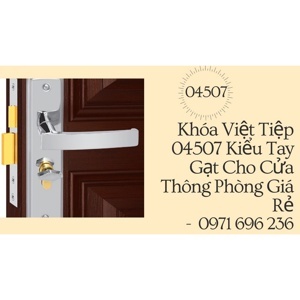 Khóa Việt Tiệp Cửa phòng 04507