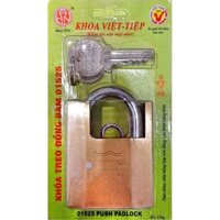Khóa Viêt-Tiệp đồng bấm chống cắt 01525, 0162P