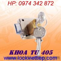 KHÓA VIỆT - TIỆP TỦ GỖ - SẮT 405