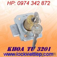 KHÓA VIỆT - TIỆP TỦ GỖ - SẮT 3201